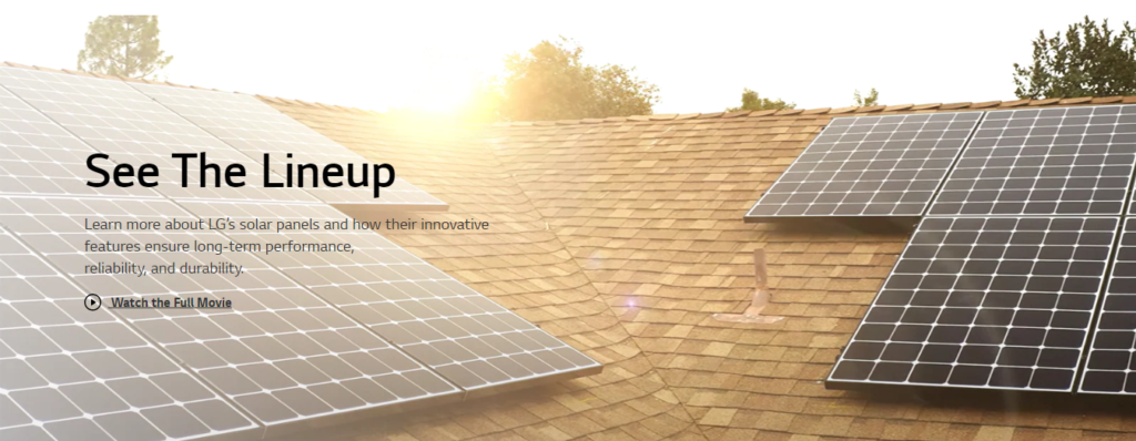 LG Solar Panels provide superior performance with high efficiency 